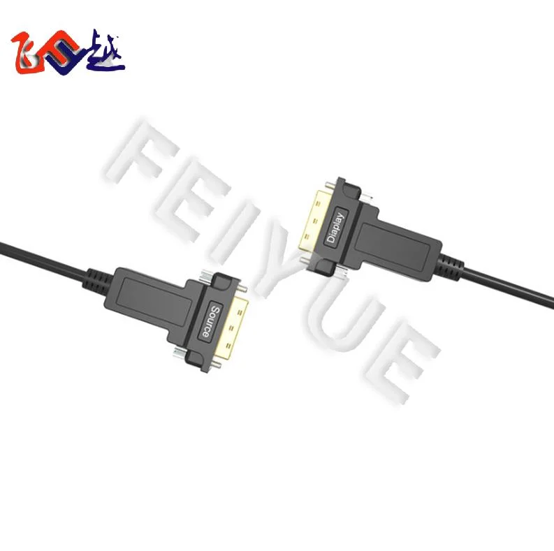 Active Fiber Optic DVI Cable 4K 60Hz 10m 50m 100m