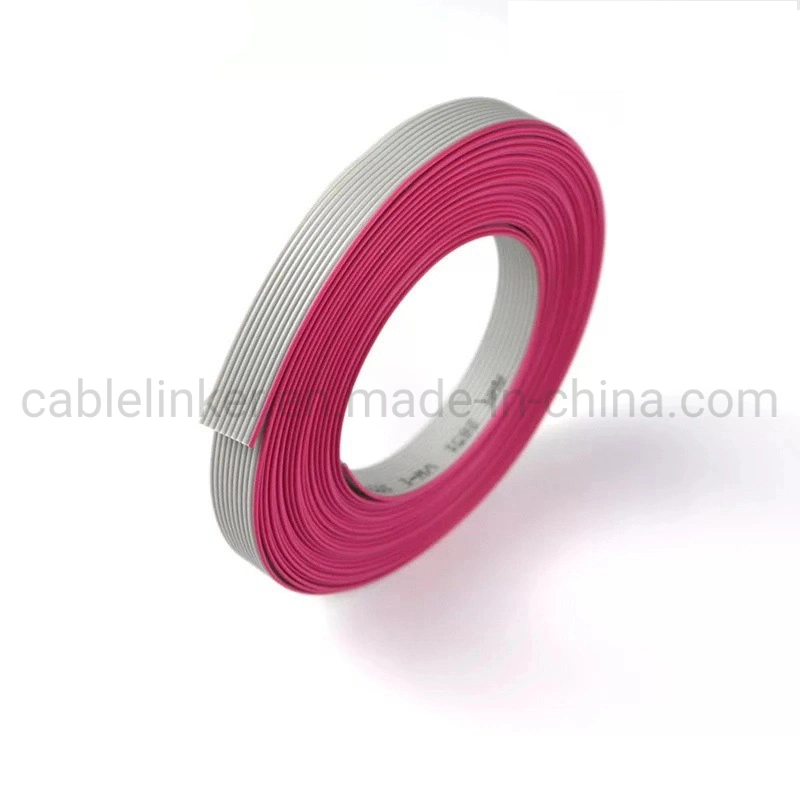 1.27mm Pitch Grey Ribbon Cable for 2.54mm IDC Connector UL2651 Flat Ribbon Cable