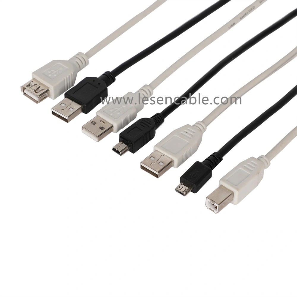 USB Cable USB2.0 Charger Data Cable Type a to Mini 5pin Male Cord