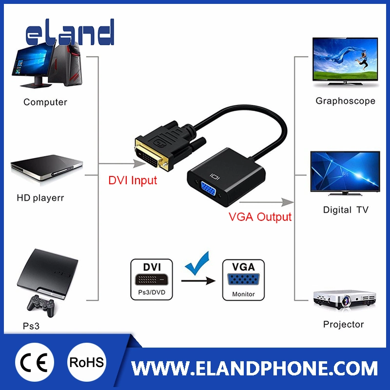 DVI to VGA Converter, DVI to VGA Cable