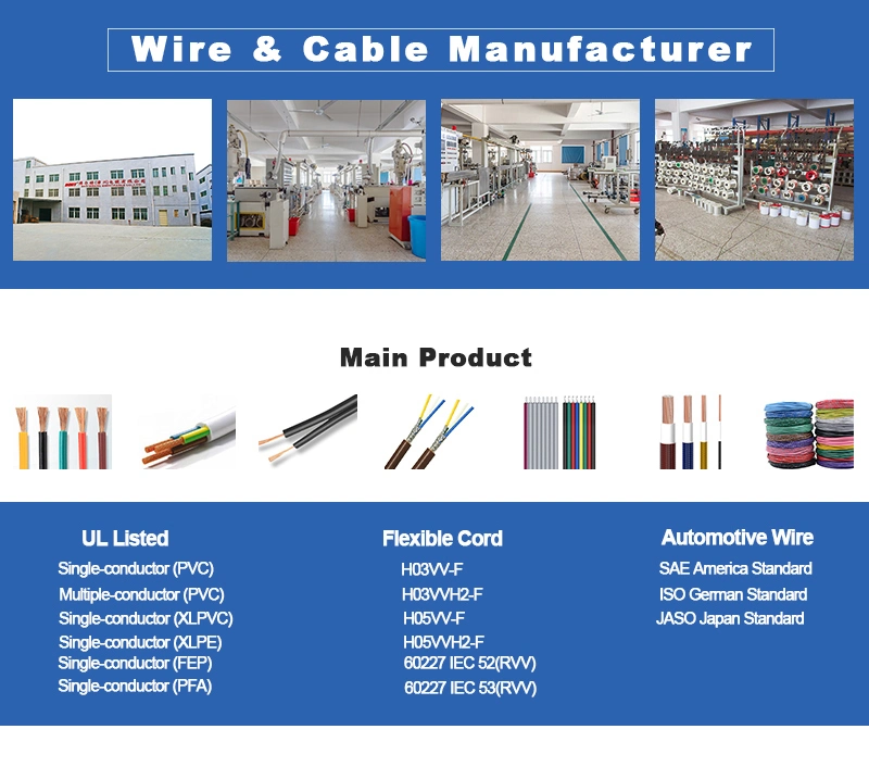 IDC 16 Pin 16 Conductors Flat Ribbon Cable UL2651 PVC Insulated 2.54mm Pitch 16p Connectors Flat Speaker Cable