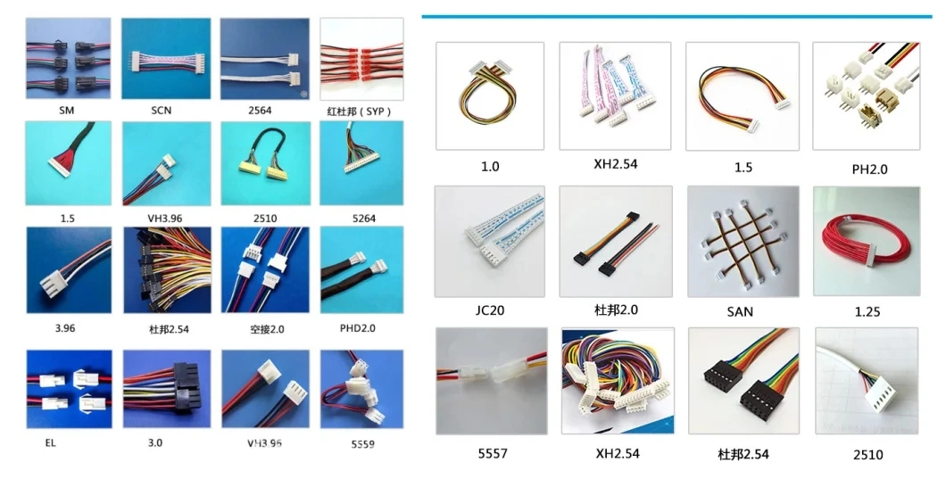 Custom Cable Wire Harness Flexible IDC Flat 40pin Ribbon Cable